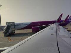 飛行機での移動