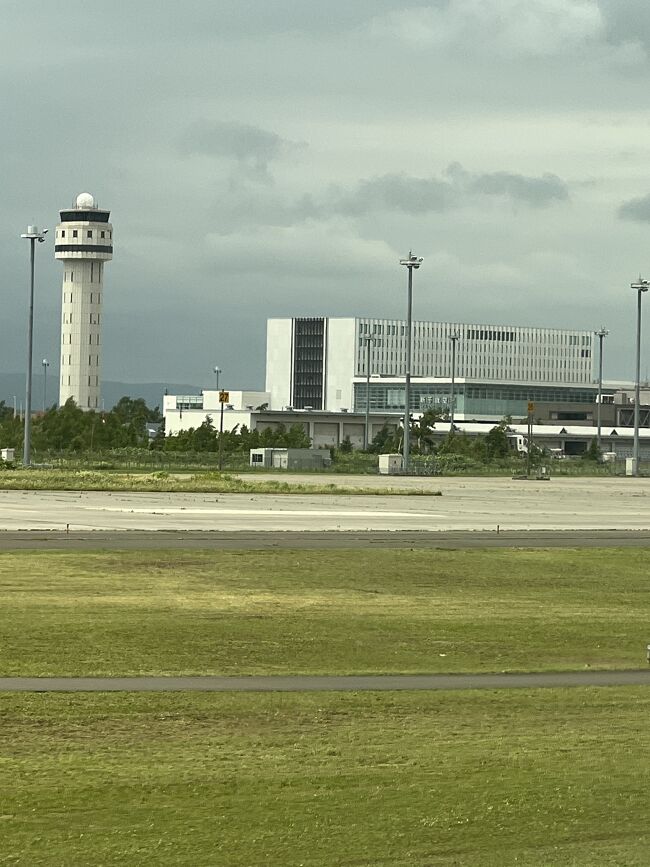 新千歳空港に無事到着しました。