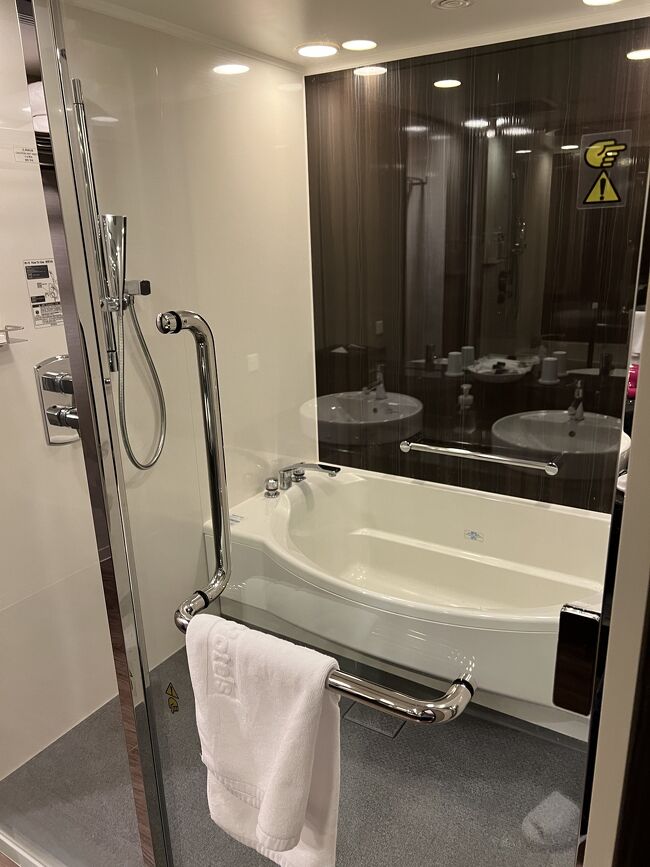 バスルームは洗い場が確保されています。