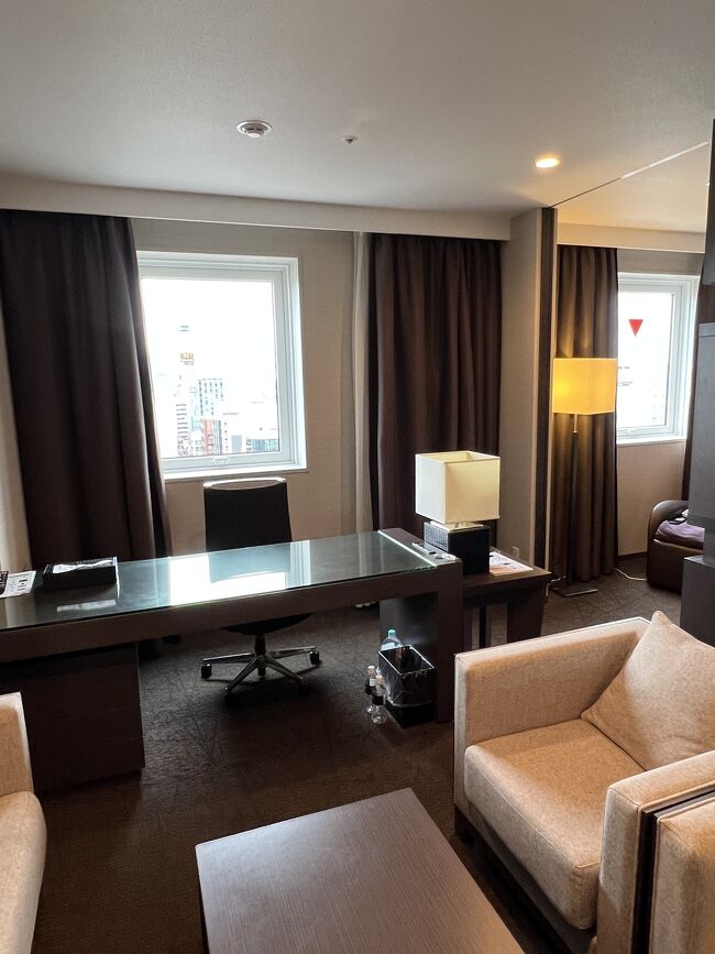 3泊したホテルをチェックアウト。<br />ゆっくり寛ぐことができました。