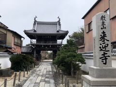 松阪市街地にある寺です。