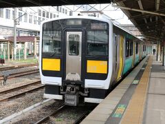 郡山駅から水郡線に乗車