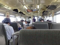 １９レグ：4927D 深川-増毛
深川駅からキハ５４に乗って日本海の町である増毛を目指す。普通列車ながら転換シートで快適な旅を楽しめた。