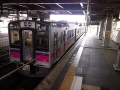 ２６レグ：542M 秋田-酒田
秋田駅で乗換えをする。