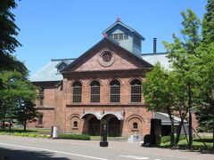 煉瓦造りの建物「サッポロビール博物館」を自由見学　　