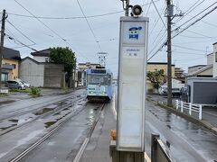 AM8:30になりましたので１つ先の停留所から、また函館駅へ戻ります。