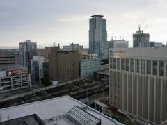 朝6時前
雨は上がったようだ