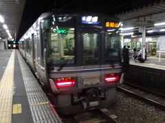 電車での移動