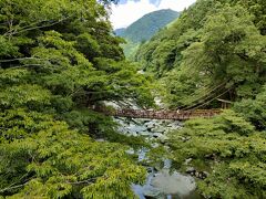 かずら橋
怖くて渡れませんでした。