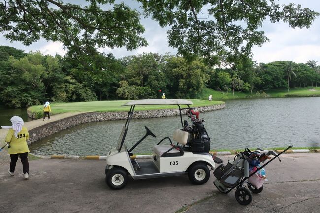 ◇【Khao Kheow Country Club】<br />ショートは、運よく８Iでオンでパー...１２０Y位