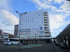 スーパーホテルです・・・奈良駅の横にあります