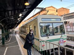 清水寺からバスで四条河原町乗り換えで叡山電鉄出町柳駅へ。