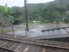 みんな大好き宗太郎駅。この辺りが最高地点です。