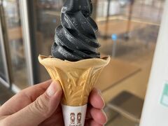 ジオパークセンターで、炭と塩を使ったアイスクリームをいただき、宿泊する阿南へ向かいました。

明日は、日和佐のウミガメ博物館です。

（つづく）