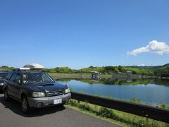 「奈良土木事務所」から「白川ダム」にやって来ました
「奈良土木事務所」から「白川ダム」は県道で7km程の道のり