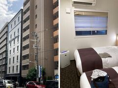 二度目のアーバンホテル京都二条プレミアム。

今回の部屋はツイン、ビジネスホテルで寝るには程よいベッドです。
