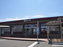 　滑川駅の駅舎