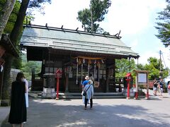 伊香保神社に参拝してから、神社の裏手から露天風呂へ向かう。