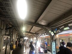 水上駅到着。本来ならこちらで下車し、谷川岳ロープウェイ駅行き路線バスに乗り換え予定だったが、予定変更。