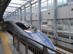 なので、小倉から博多までは新幹線で移動です。
ちょうど、博多行の500系「こだま」がやってきました。

おお～500系に乗るのは久しぶりだ～とちょっと嬉しいです。