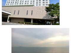 ＜ホテル＆リゾーツ長浜（旧　長浜ロイヤルホテル）＞15:00

琵琶湖をどんどん南下。
長浜まで来ました。

上：ここは見覚えあるホテル。
2012年「あざいお市マラソン」を走りに来て泊まったホテルです。
もう10年前になります。
懐かしいので立ち寄りました。

下：2012年にこのホテルの部屋から見た琵琶湖の写真です。
ハードディスクに当時の写真があったので載せました。
琵琶湖はとても広くて、これが湖とは思えなかったのを思い出します。
