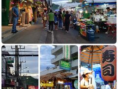 楽しい一時を過ごし、ナイトマーケットへ。
かつての賑わいは、まだ戻っていないようでした。