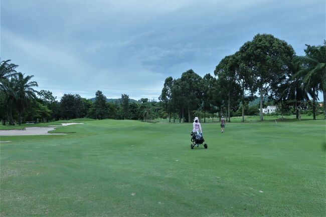 ◇Rayong Grenn Valley Country Club<br />歩きプレーできる、平たんフェーウエーです。<br /><br />競技なしの、練習ラウンド日。