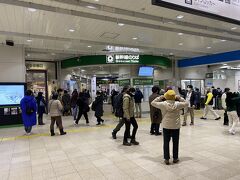 30分ほどで長岡に到着。

年末の帰省ラッシュでかなりの人がいました。