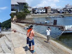 常夜燈
　ガイドさんが、イスを持ってきて、「１周できますよ。上がりたい人はどうぞ」と
　メンバーの一人が上がりました。
