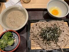 腹ごしらえでお蕎麦