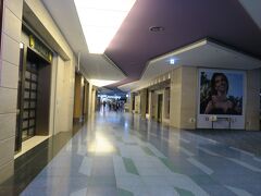 デパーチャーもすっかりこの通り。

「こんな何もやってなかったかしら…」
「真っ暗だねえ」

夜中のこともあってお店も全然開いていません。