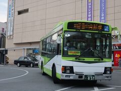 食べ終わってお店を出たら､時すでに14:30前

こちらのバスに乗って湯村温泉に向かいます