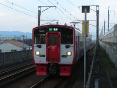 2022.07.24　西熊本
今日は日帰りで長崎だ。いつもの始発列車に乗り…