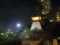 石川島灯台。
土台の部分はお手洗いでした。
