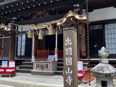 本堂から来た方向に少し戻ると日枝神社が鎮座しています。
こちらもお参りして御朱印を頂きました。