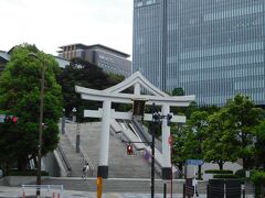 「東京十社」の一つ「日枝神社」へ。