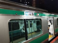 電車での移動