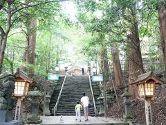 高千穂峡の後は高千穂神社へ。一度行ってみたかった神社です。下記、公式HPより抜粋。

約1900年前の垂仁天皇時代に創建されました。高千穂郷八十八社の総社で、神社本殿と所蔵品の鉄造狛犬一対は国の重要文化財に指定されています。

主祭神は高千穂皇神と十社大明神で、特に農産業・厄祓・縁結びの神をして広く信仰を集めています。高千穂皇神は日向三代と配偶神の総称です。十社大明神は三毛入野命をはじめとする10柱を祀っています。