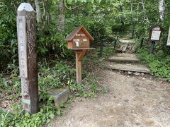 至仏山登山口

登山届を提出して、いざ出発(^O^)／
鳩待峠～至仏山　片道4.5ｋｍ

ここで登山靴の泥をマットで落とします。
泥に着いた植物の種を持ち込ませないためだそうです。