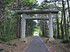 利尻山神社　大鳥居