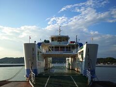 たった5分で着きますが
自動車を運べるので地域の足として重要です。