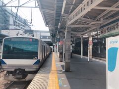 水戸駅までやってきた。