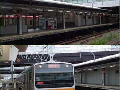 当日、新宿駅から6時58分発、高崎線直通高崎行に乗車。