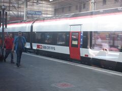 　スイス側のバーゼル駅。電車はここで方向が変わります。