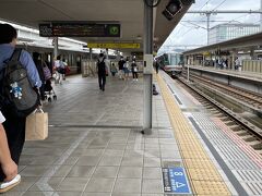 姫路駅に到着。（12：03）