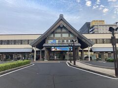 レンタサイクル返却に駅に戻りました。
約20キロのママチャリサイクリングはお尻が辛い。
ママチャリで日本一周とかどんなんだろ。