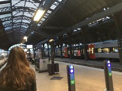 １５分、３駅でコペンハーゲン中央駅に到着