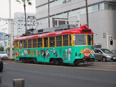 アンパンマンの路面電車！