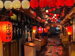赤横の みいちゃん にしましょう。日本最古の屋台村で最古参の店。女将さんは正にレジェンド。

雨足が強くなって来たので、今宵はここ一軒で。