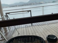 U2にて。フレンチトーストと野菜のなんちゃら。美味。